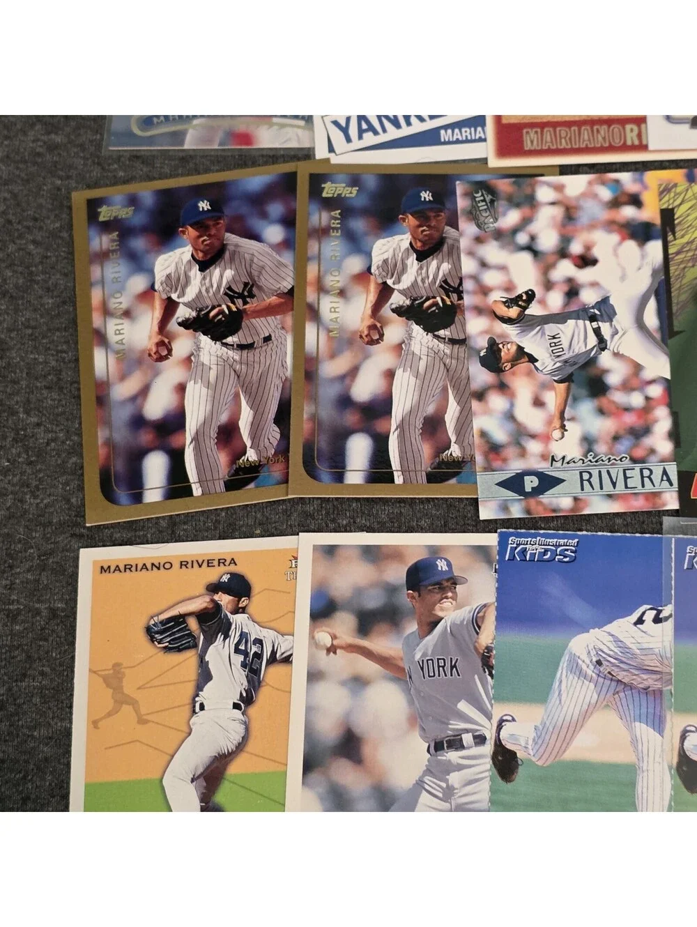 19 Card Lot Mariano Rivera New York Yankees HOF 90s-2000s